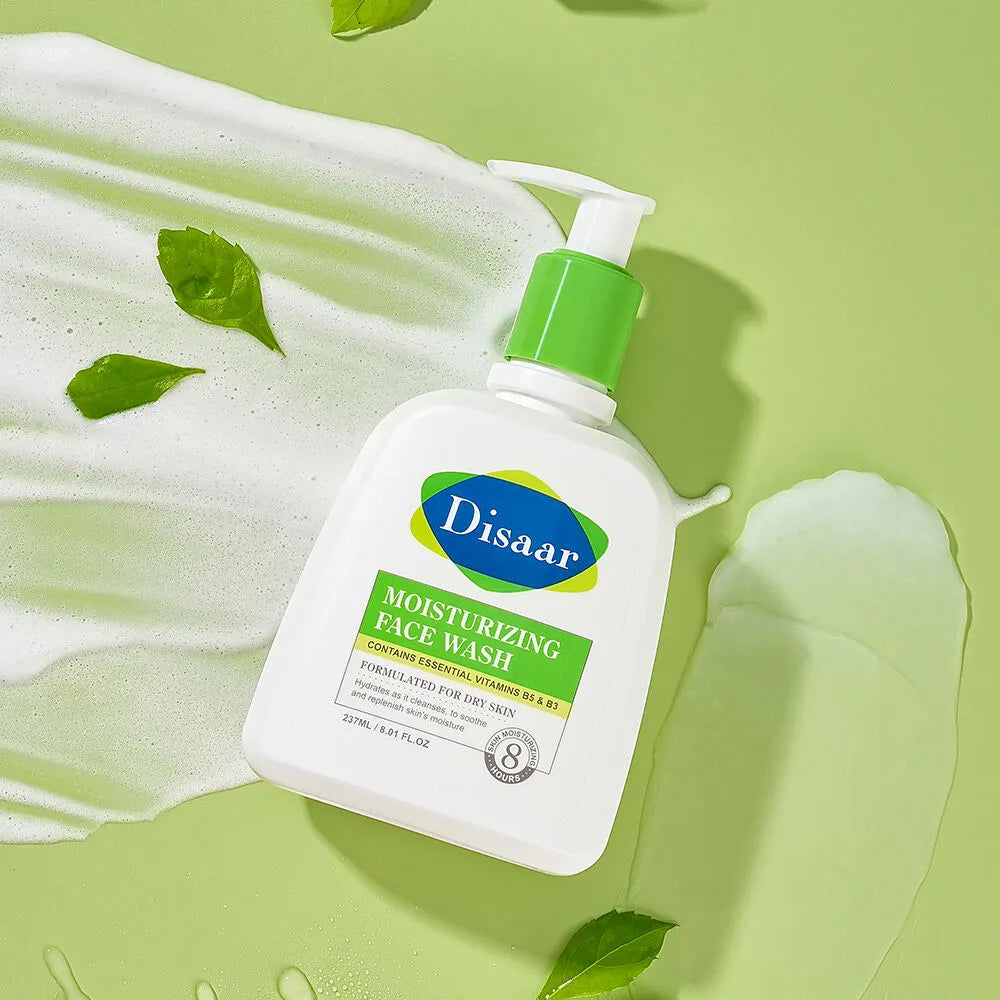 Disaar Moisturizing Face Wash with Amino Acids, Vitamin B5 & B3 - 237ml