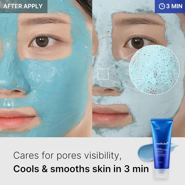 Medicube Zero Pore Blackhead Mud Mask  - 100g - Free Applicator | Premium Skincare & Beauty Products in Pakistan