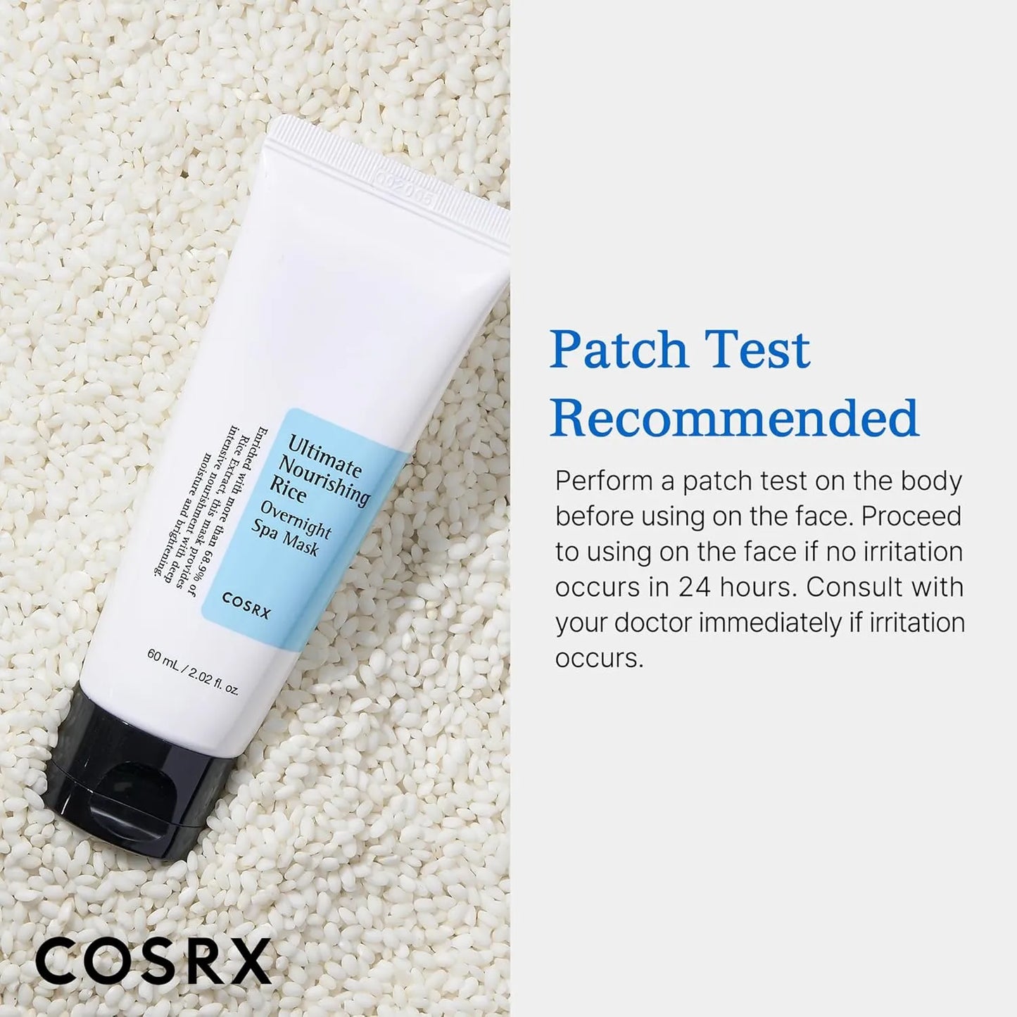 Cosrx - Ultimate Nourishing Rice Overnight Spa Mask - 600ml