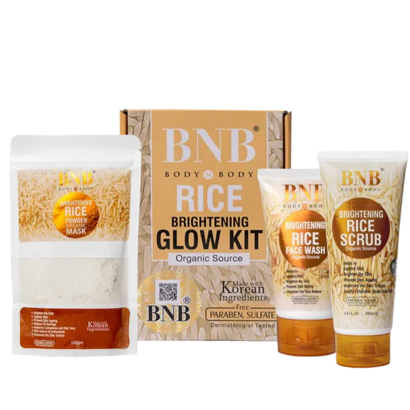 BNB Rice Extract Bright & Glow Kit (Original) | Premium Skincare & Beauty Products in Pakistan