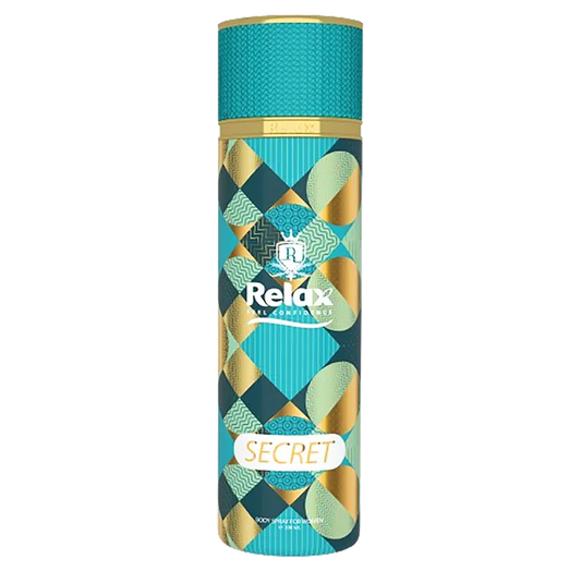 Relax Secret Body Spray For Men - 200ml
