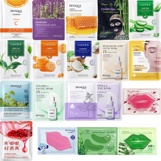 BIOAQUA Pack Of 10 - Sheet Maks- 30g | Premium Skincare & Beauty Products in Pakistan