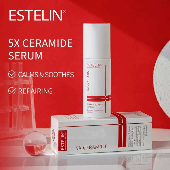 ESTELIN Skin Care 5X Ceramide Barrier Repairing Radiance & Elasticity Serum - 50ml