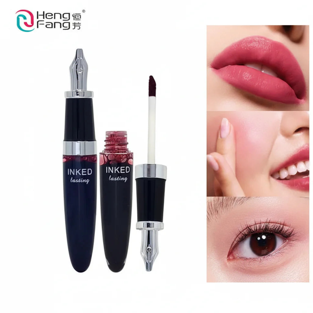 HengFang Fountain Ink Pen Shaped INKED Lasting Lip & Cheek Tint