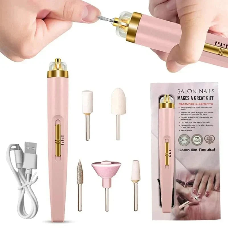 5 in 1 Salon Kit - Professional Electric Nail Drill Device