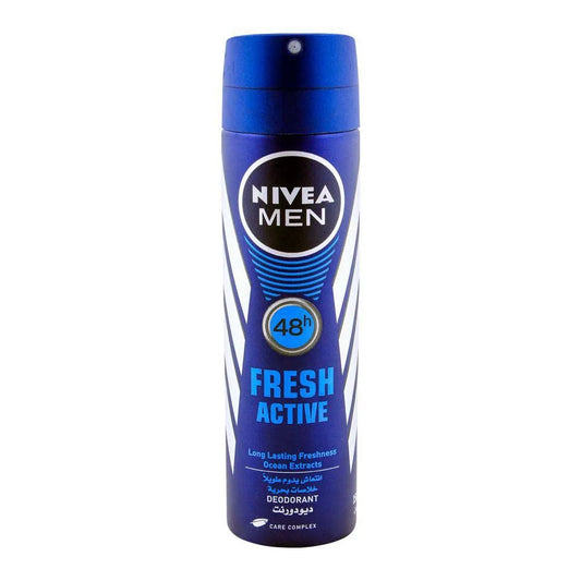 Nivea Men 48H Fresh Active Deodorant Spray - 150ml
