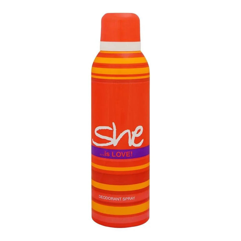 She Is Love Deodorant Spray, For Women, 200ml