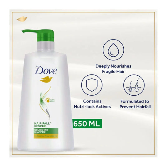 Dove Nutritive Solutions Hair Fall Rescue Shampoo - 650ml