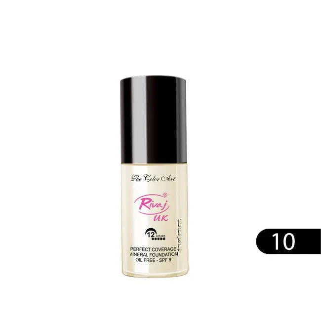 Rivaj Perfect Coverage Mineral Foundation - 30ml