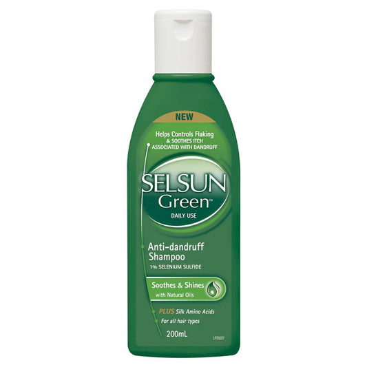 Selsun Green Anti-Dandruff Shampoo - 200 ml