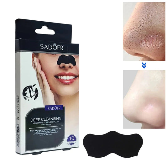 Sadoer Deep Cleansing Nose Pore Strips with Charcoal | Premium Skincare & Beauty Products in Pakistan