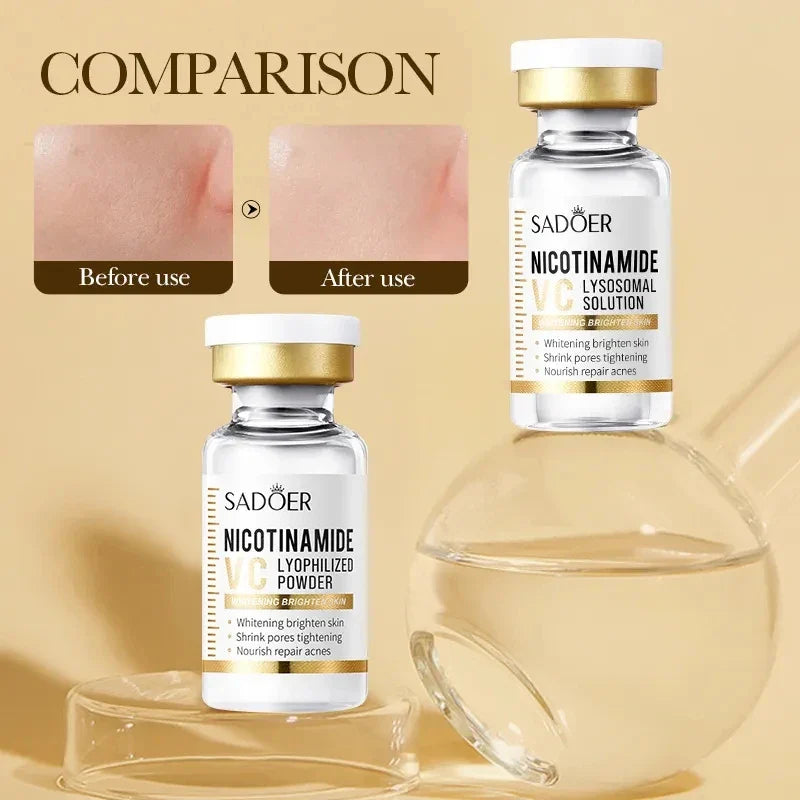 SADOER Nicotinamide Vitamin C Freeze-Dried Powder Set