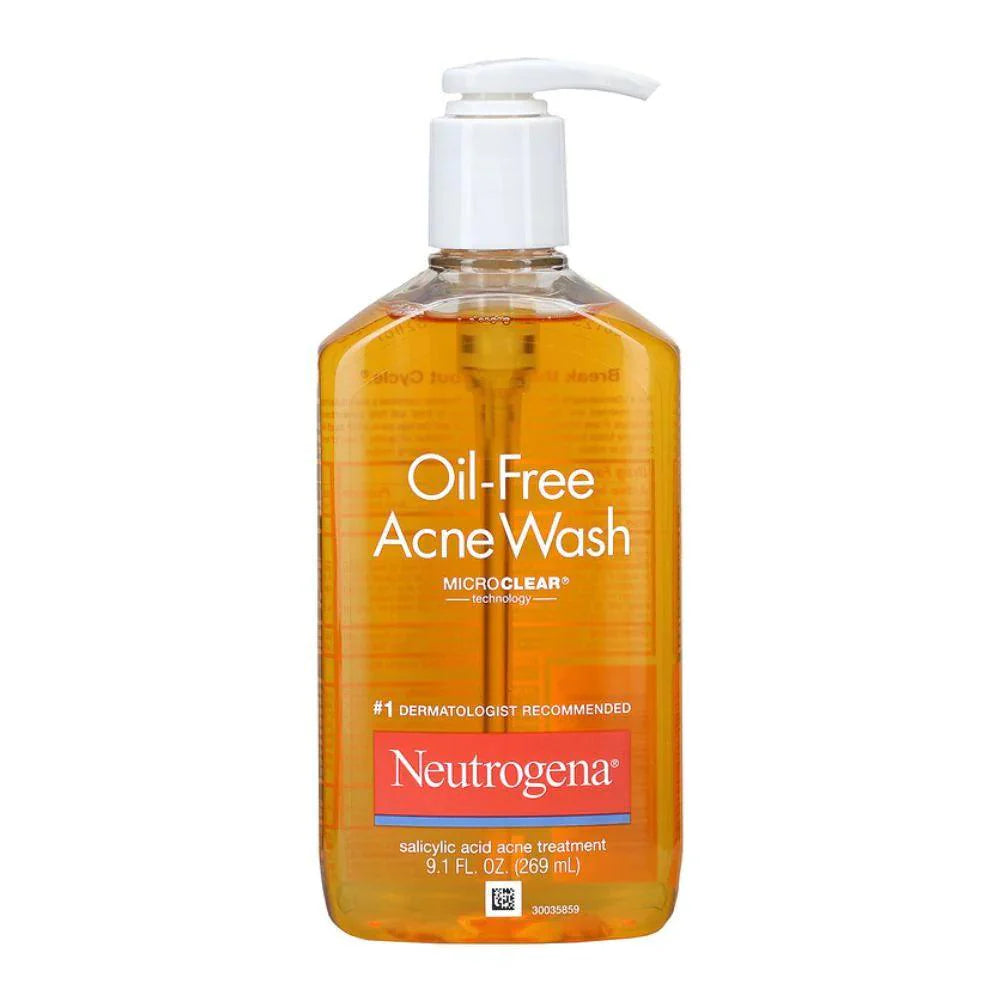 Neutrogena Oil-Free Acne Wash - 269ml | Premium Skincare & Beauty Products in Pakistan