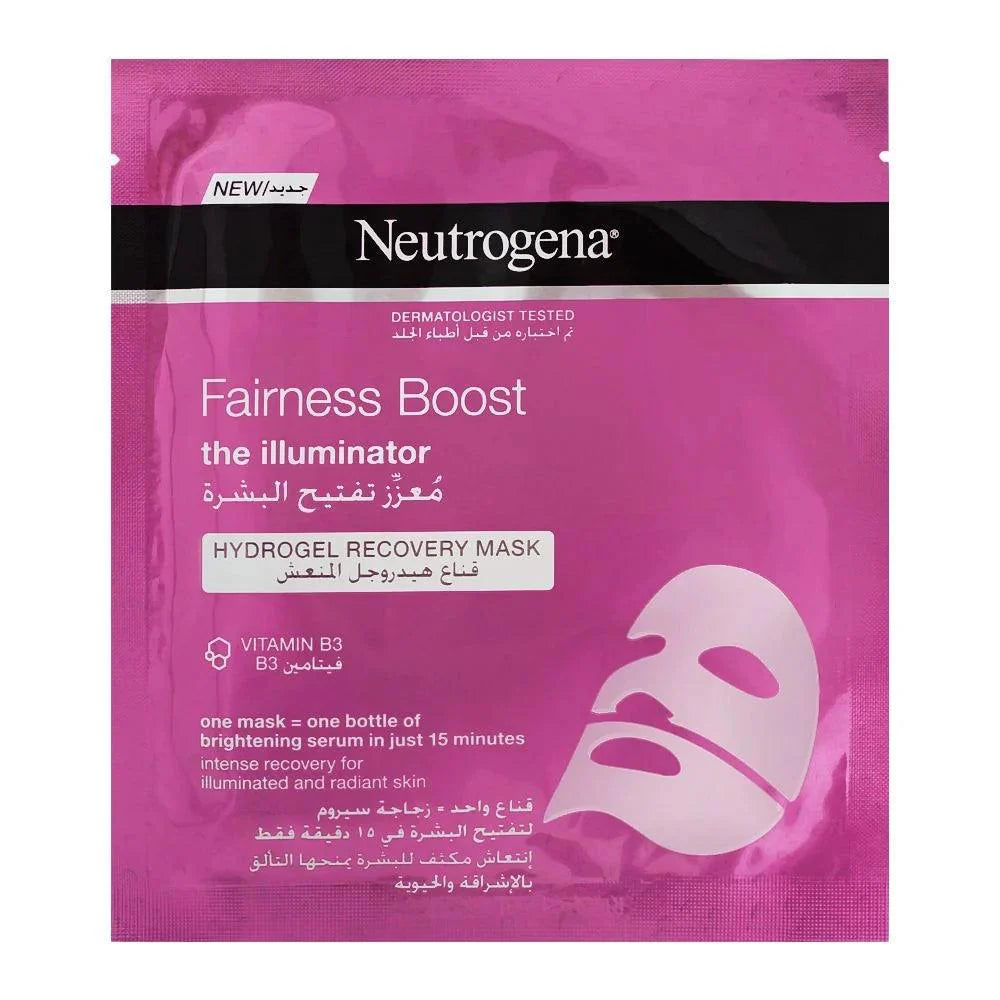 Neutrogena Fairness Boost Sheet Mask | Premium Skincare & Beauty Products in Pakistan
