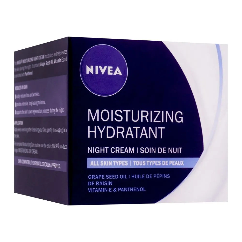 Nivea Moisturizing Hydrant Night Cream - 50ml | Premium Skincare & Beauty Products in Pakistan