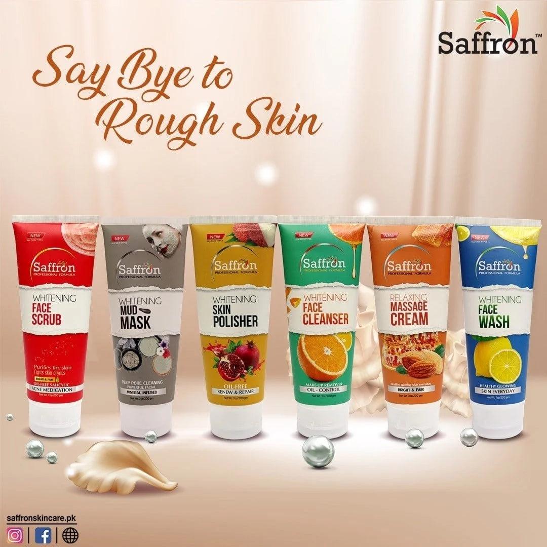 6 Pcs Saffron Pure Skin Facial Kit | Premium Skincare & Beauty Products in Pakistan