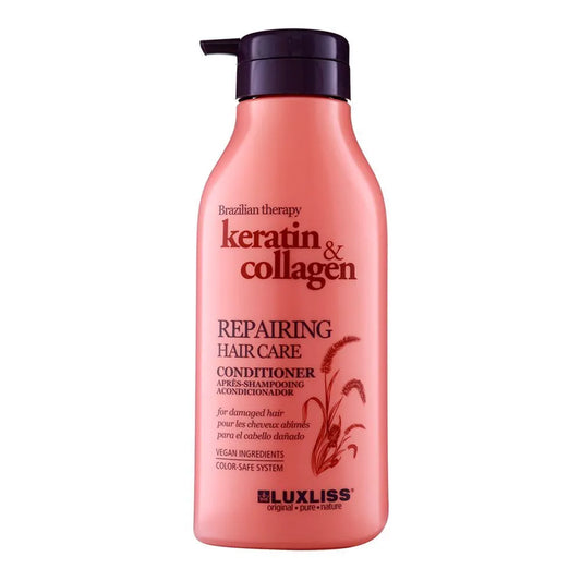 Beaver Luxliss Brazilian Therapy Keratin & Collagen Repairing Hair Care Conditioner - 500ml