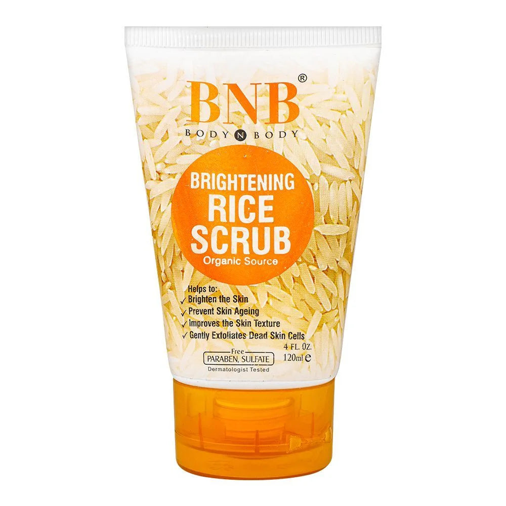 Original BNB Rice Brightening Scrub | Premium Skincare & Beauty Products in Pakistan