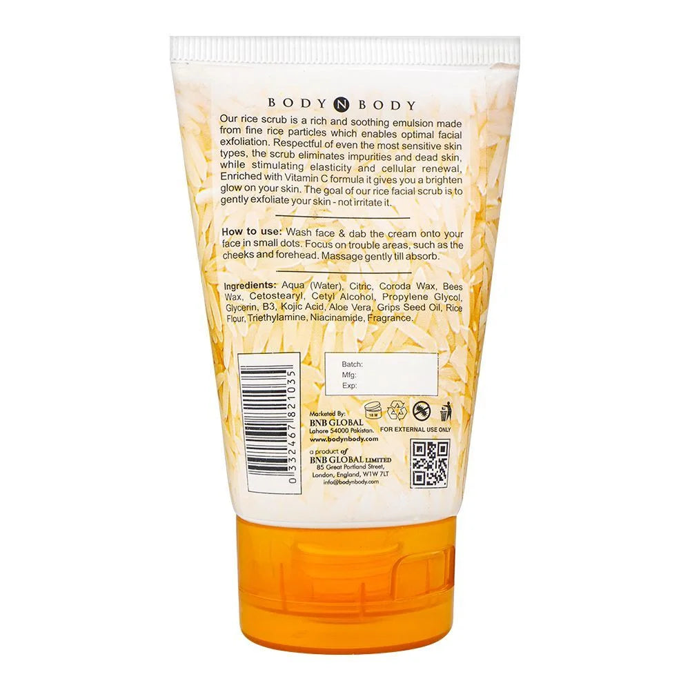 Original BNB Rice Brightening Scrub | Premium Skincare & Beauty Products in Pakistan