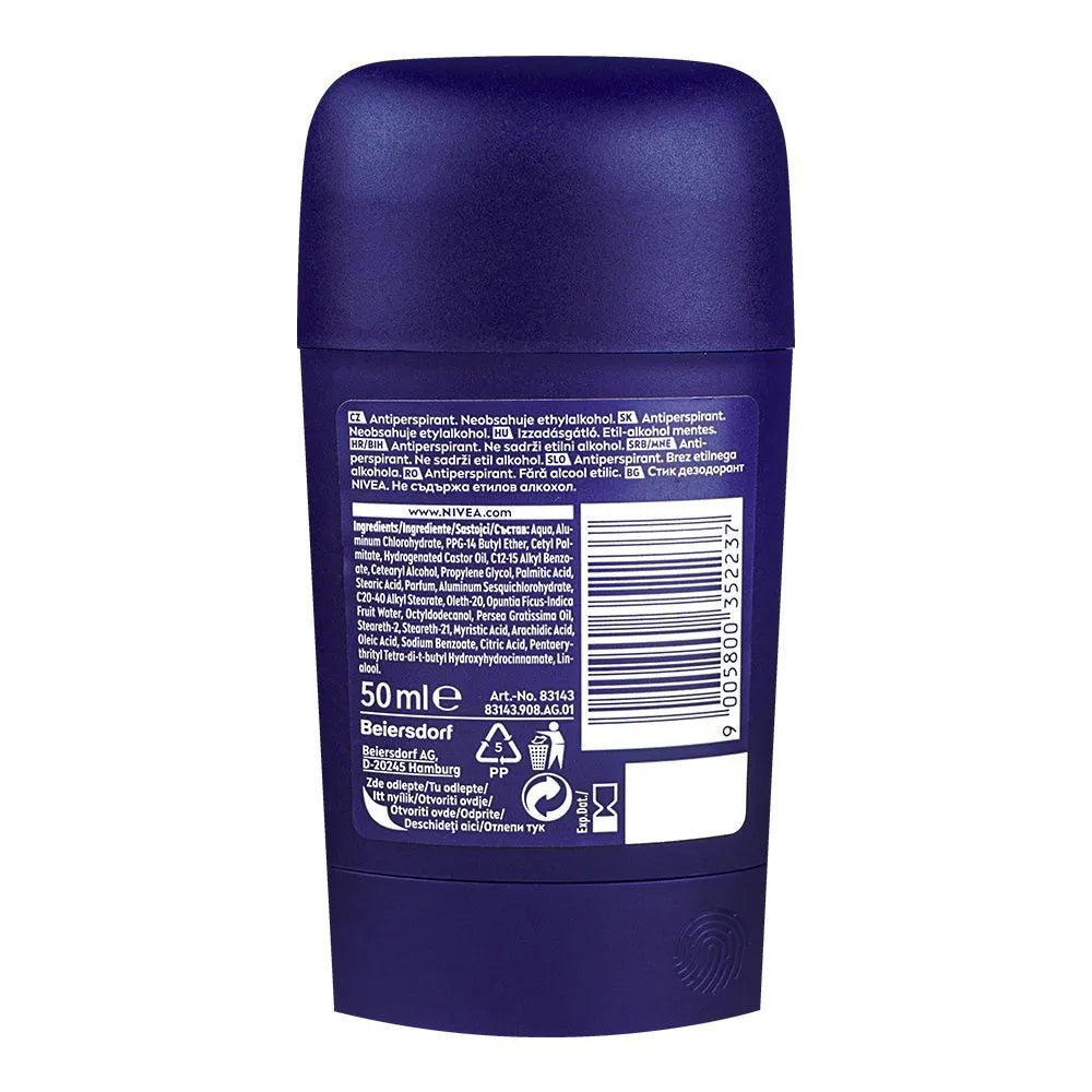 Nivea Fresh Kick Antiperspirant Deodorant Stick, 48 Hours Lasting, For Men - 50ml