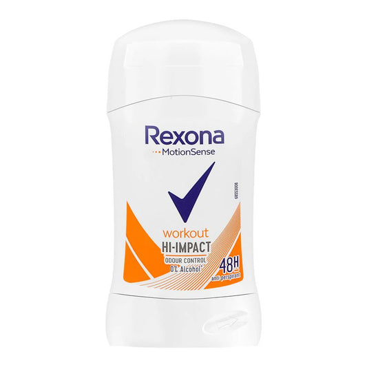 Rexona Motion sense Workout Hi-Impact Deodorant Stick - 40g