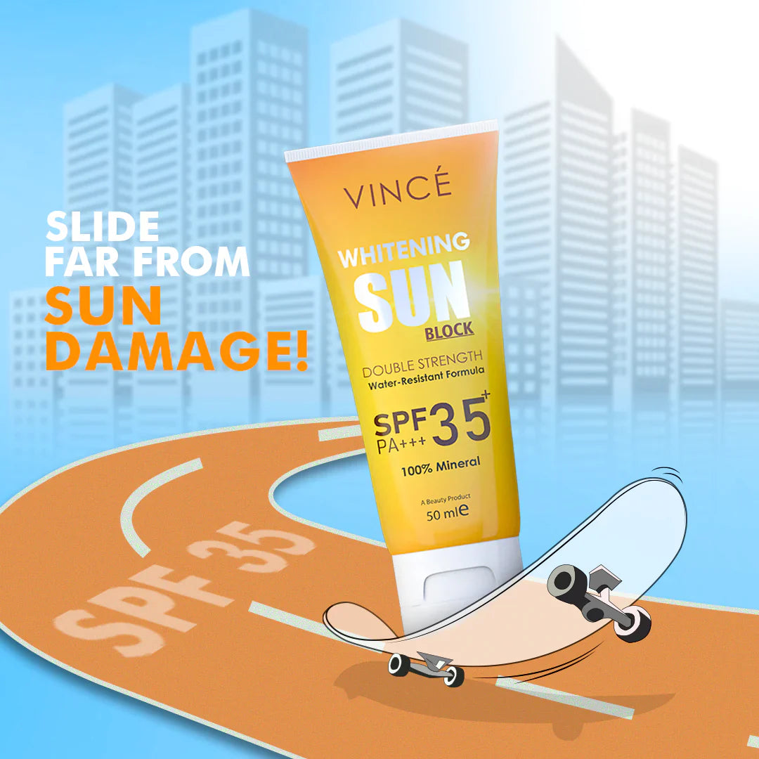 Vince - Sunblock SPF 35 - 50ml | Premium Skincare & Beauty Products in Pakistan
