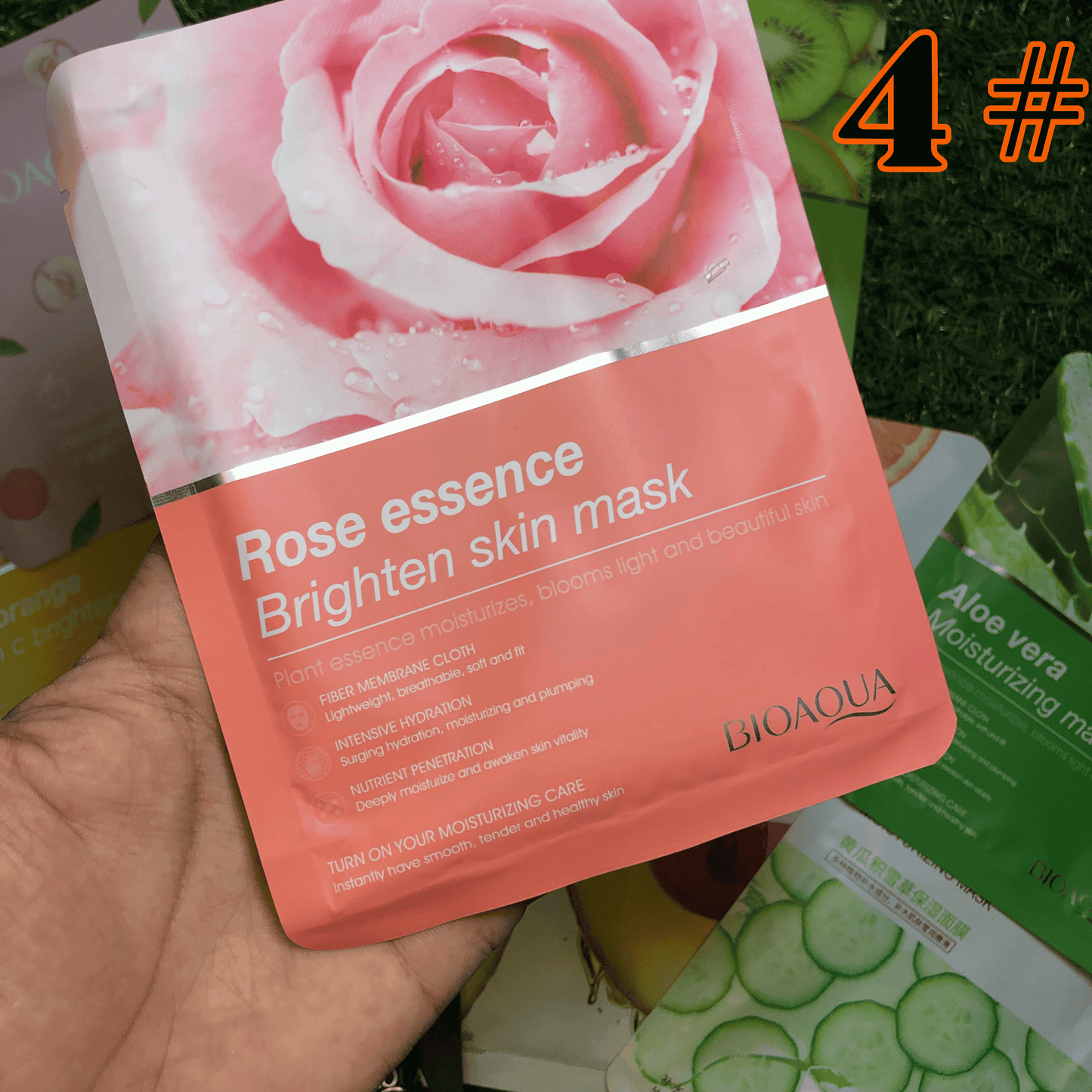 Moisturizing Face Sheet Mask - Imported -  LIMITED STOCK 🚨 - 11 PACK