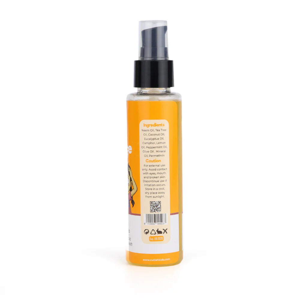Cutish Anti Lice Hair Oil for Kids - 100ml