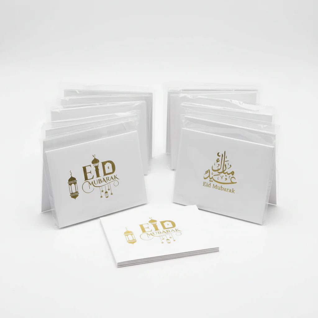 Eid Mubarak Foil Envelope - Pack of 10