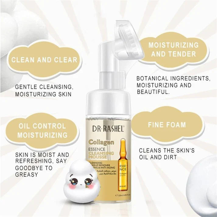 Dr. Rashel Collagen Essence Cleansing Mousse - 120ml