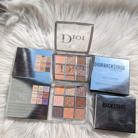 Dior Backstage Eyeshadow Palette Cool Neutral - 9 Colors
