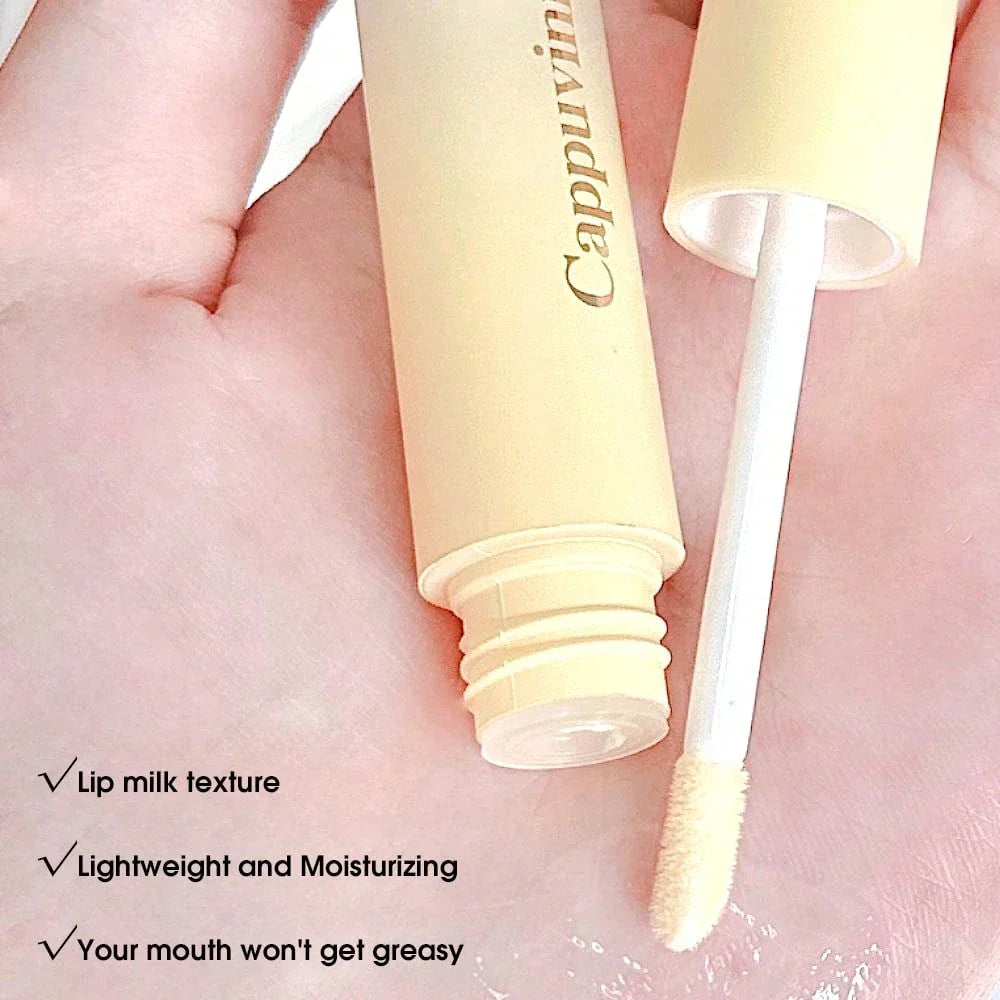Cappuvini Cheese Lip Gloss & Lip Balm Set