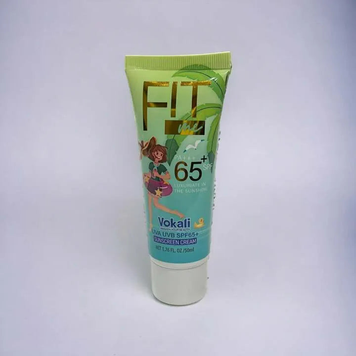 Fit Me Sunscreen SPF 65 with Aloe – 50ml | Premium Skincare & Beauty Products in Pakistan