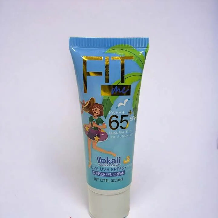 Fit Me Sunscreen SPF 65 with Aloe – 50ml | Premium Skincare & Beauty Products in Pakistan