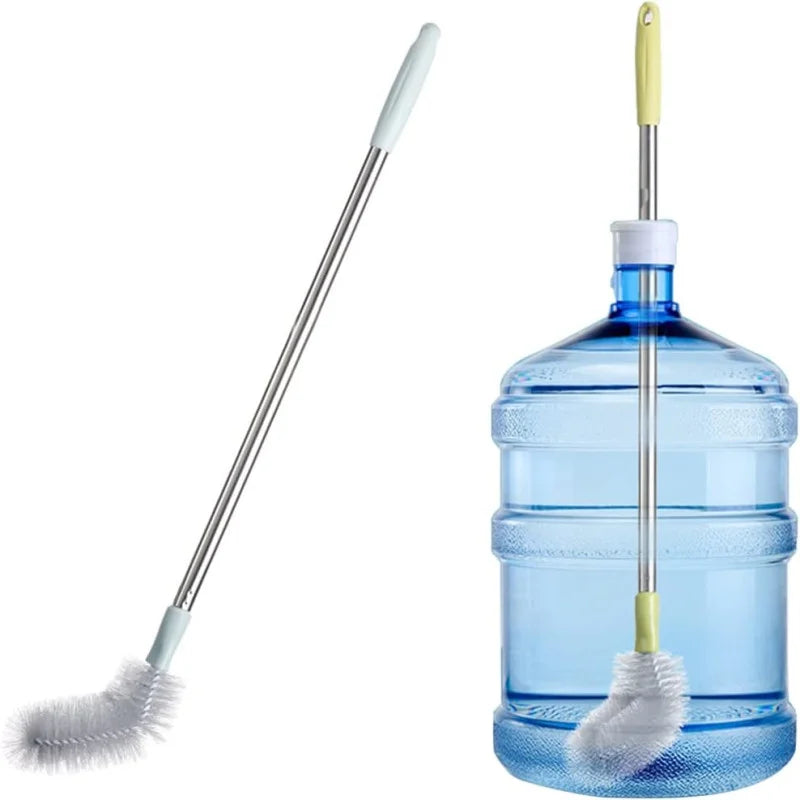 Long Bottle Cleaning Brush, 20 Inches Bottle Cleaner Brush, Nylon Bristles and Stainless Steel Handle