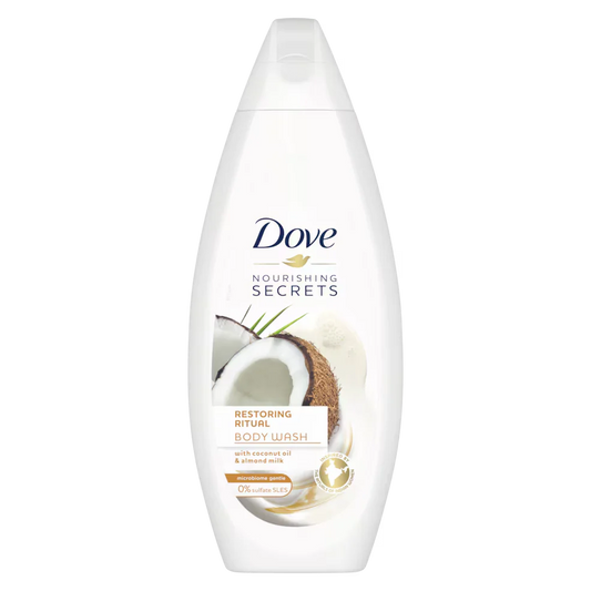 Dove Restoring Ritual Body Wash - Coconut Oil and Almond Milk 250ml