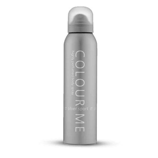 Colour Me Deodorant Spray Silver Sport - 150ml