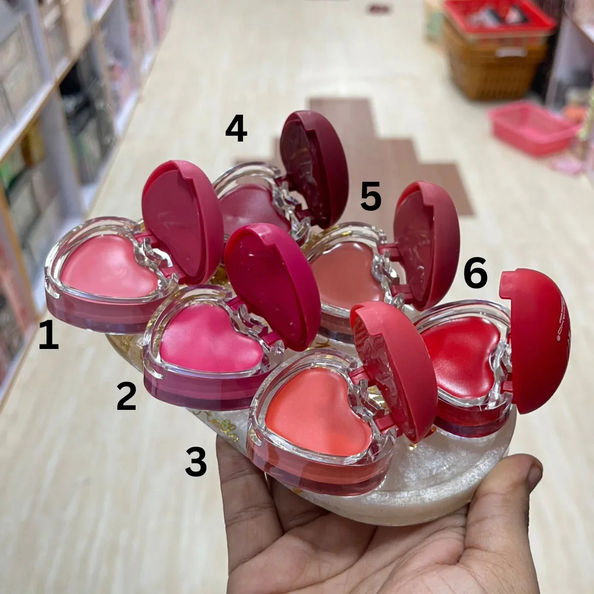 Msyaho Heart Shaped Lip Mud