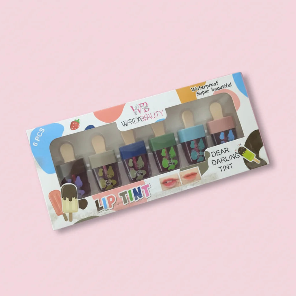 Warda Beauty Dear Darling Lip Tint - Pack Of 6