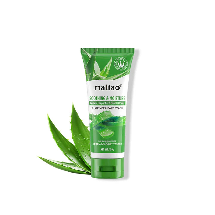 Maliao Soothing Aloe Vera Face Wash -130g