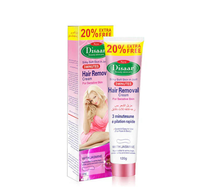 Disaar Depilatory Body Painless Effective Hair Removal Cream - 120g