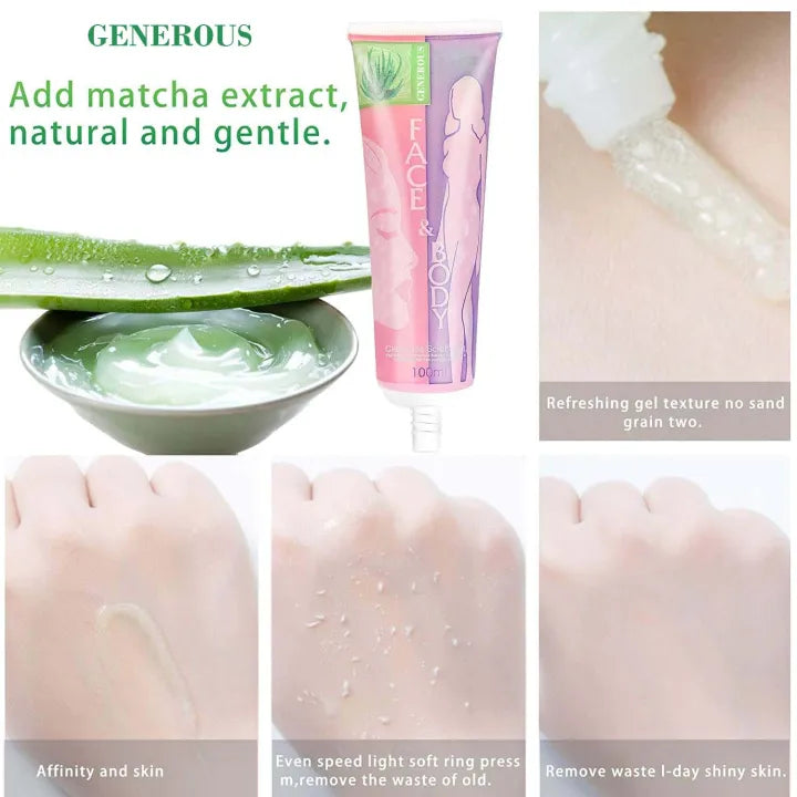 Face and Body Brightening & Exfoliating Cleansing Scrub Gel | Premium Skincare & Beauty Products in Pakistan