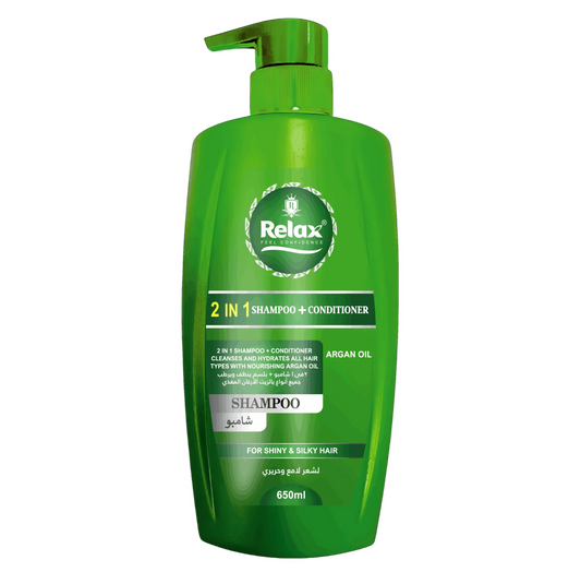 Relax 2 in 1 Shampoo + Conditioner - 650ml