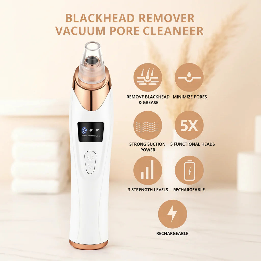 Multifunctional Electric Blackhead Remover Facial | Premium Skincare & Beauty Products in Pakistan