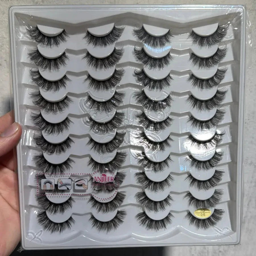 Anjeer 20 pairs Fake eyelashes