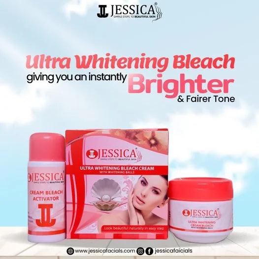 Jessica Whitening Bleach Cream + Activator | Premium Skincare & Beauty Products in Pakistan