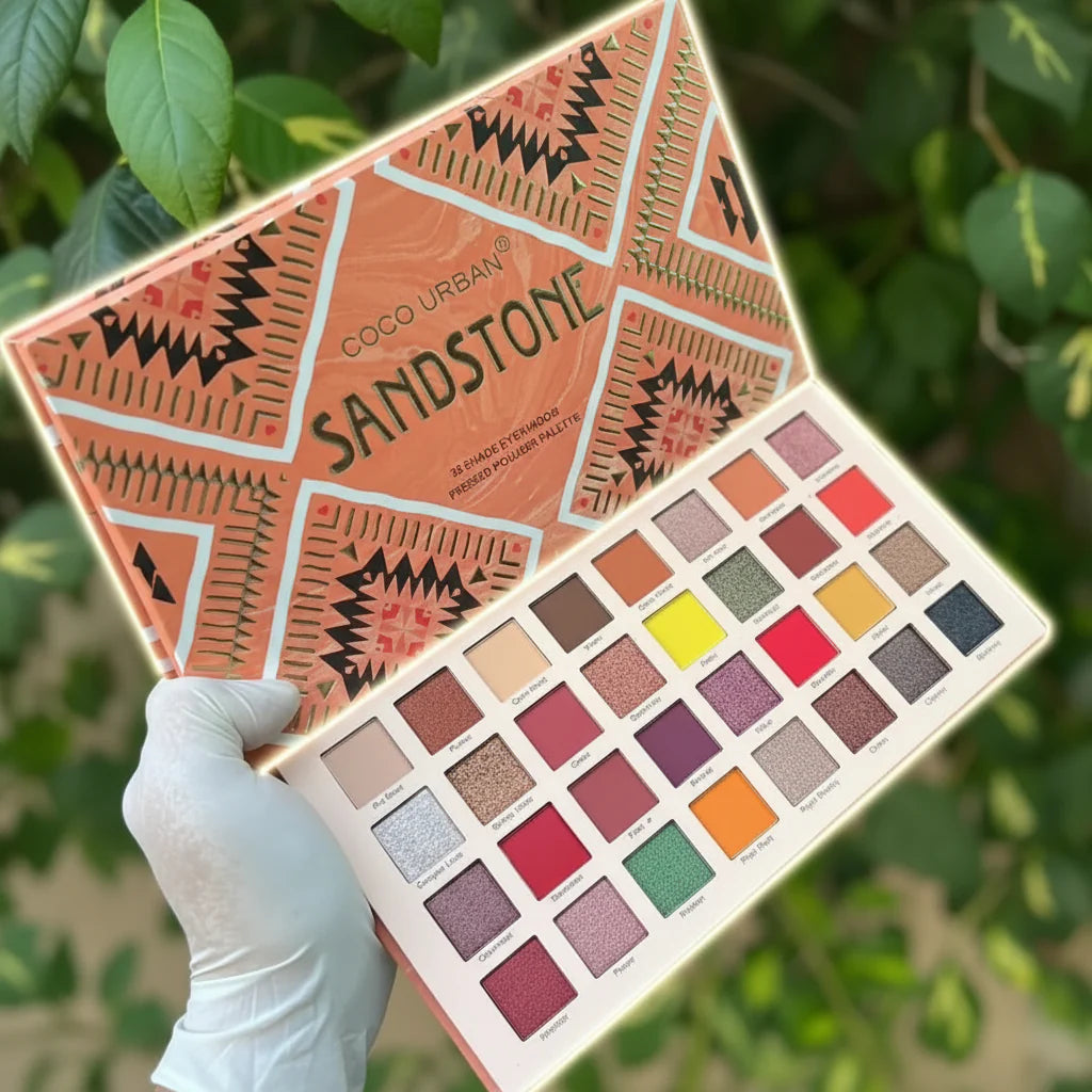 Coco Urban Sandstone Eyeshade Palette -  32 Colors