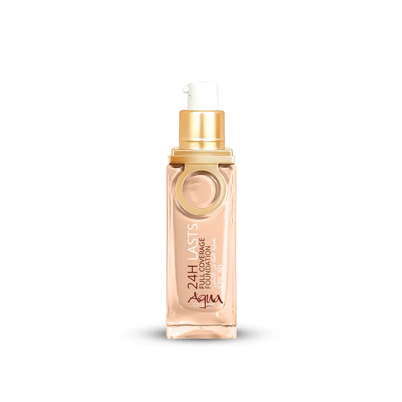Aqua Color 24H Last Full Coverage Foundation - 25ml