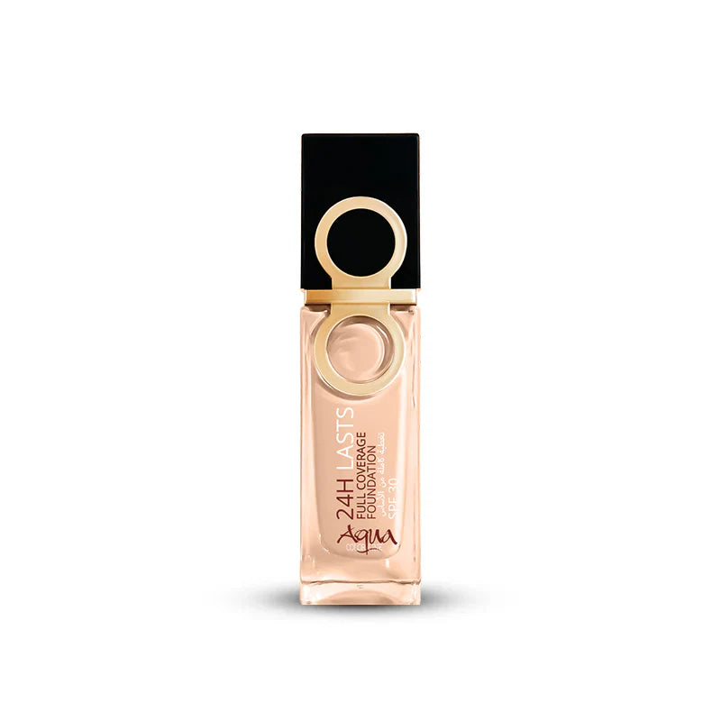 Aqua Color 24H Last Full Coverage Foundation - 25ml
