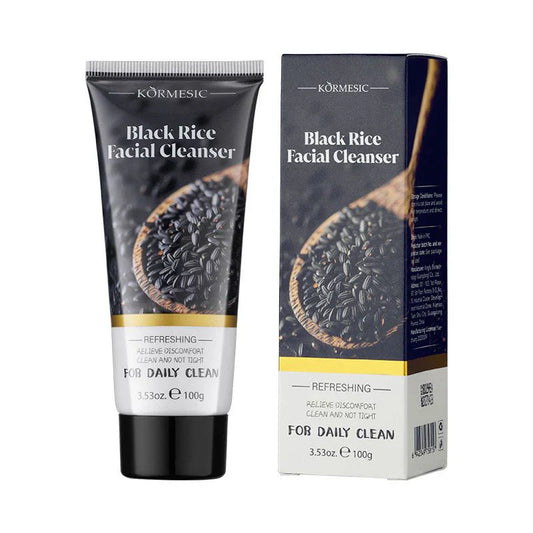 KORMESIC refreshing Relieve discomfort black rice Facial Cleanser - 100g